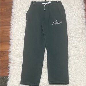 Amiri Shop Pants Straight Leg Joggers